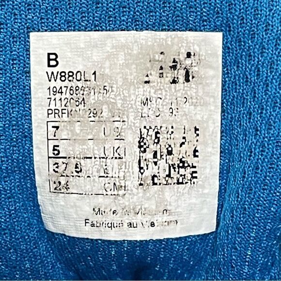 New Balance 880v11 Fresh Foam W880L11 Blue Women's Running Shoes Size 7B - Picture 4 of 16